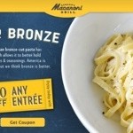 $5 Off One Entree at Macaroni Grill