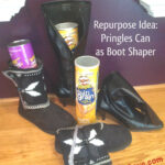 Third Thursday Repurpose Pringles Can as Boot Shaper!