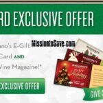Maggiano’s Bonus Gift Card Offer + Food and Wine Mag (or Refund!!)