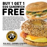 Einstein Bros Bagels BOGO Coupon- Share a Yummy Breakfast for Less!