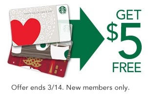 free starbucks gift card