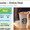 starbucks groupon