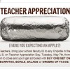 BOGO Chipotle on Teacher Appreciation Day