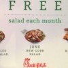 Chick-fil-A Giveaway- 3 Free Salads from MissiontoSave.com