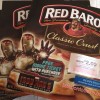 Free movie tickets from red baron