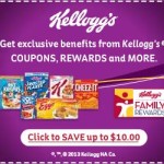 Get Kellogg’s Coupons for Joining Kellogg’s Family Rewards!