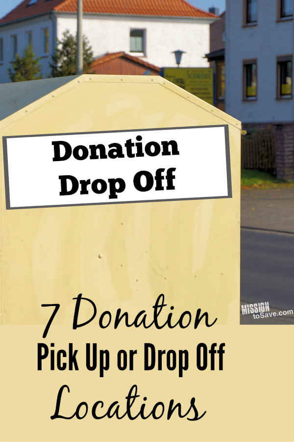 Donation Pick Up or Drop Off Locations and Tips for ...