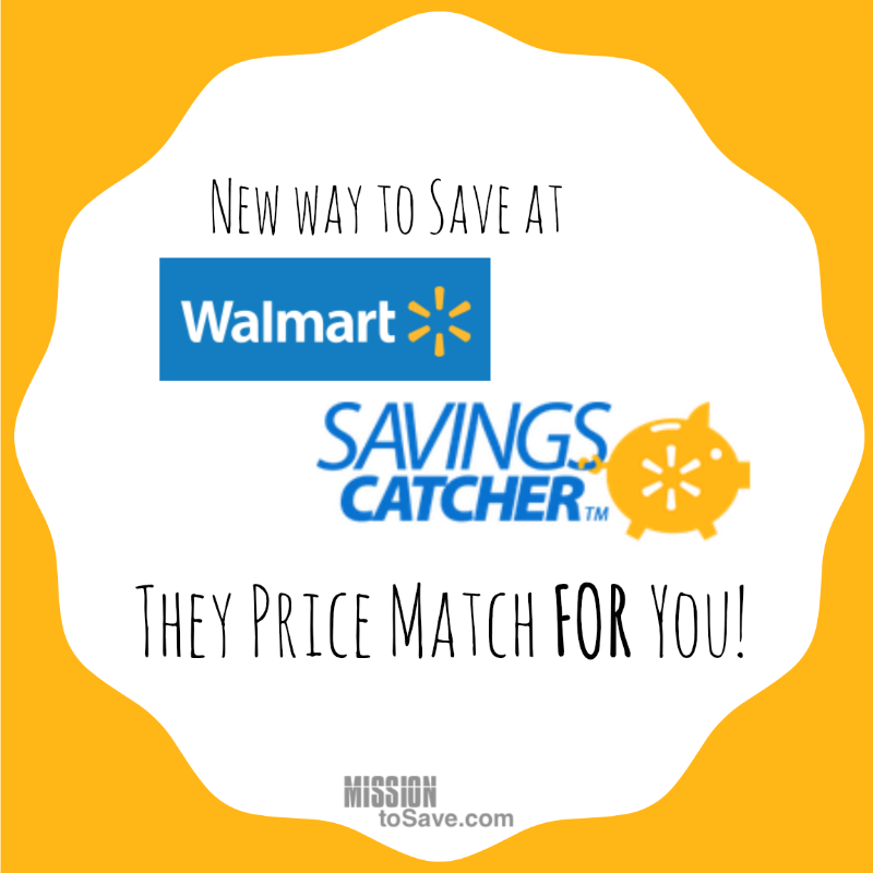 New Savings Tool at Walmart Savings Catcher Price Matches FOR You! Mission to Save