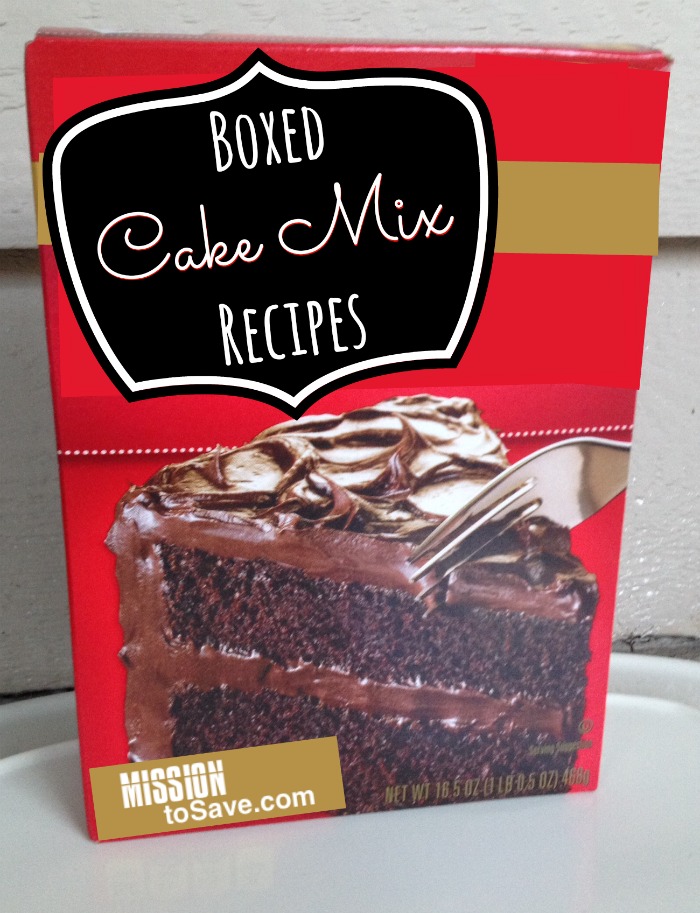 50+ Boxed Cake Mix Recipes Roundup - Mission: to Save