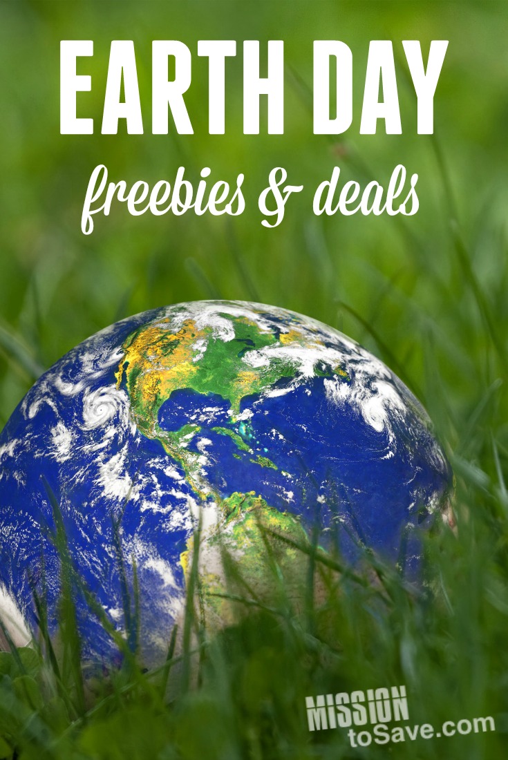 Earth Day Freebies and Deals Mission to Save