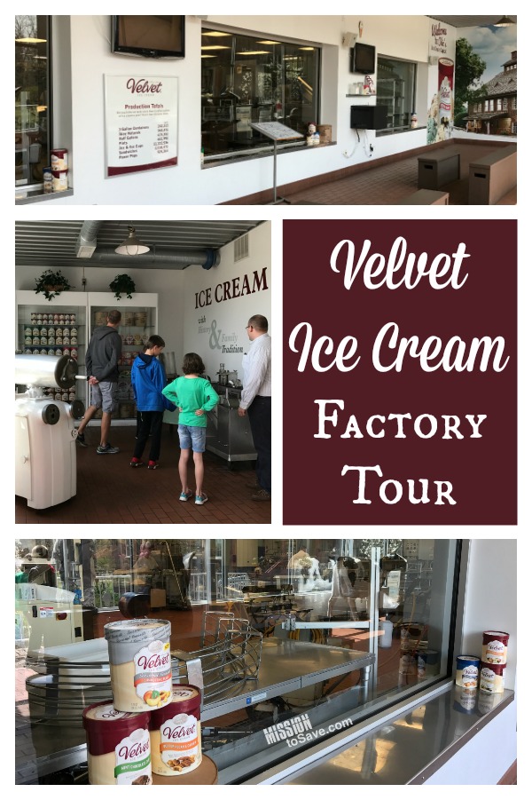 ice cream factory tours ohio