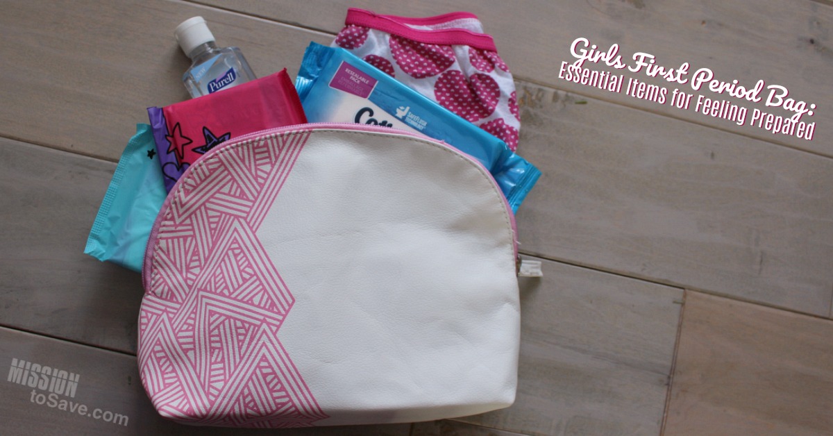 Girls First Period Bag: Essential Items for Feeling Prepared